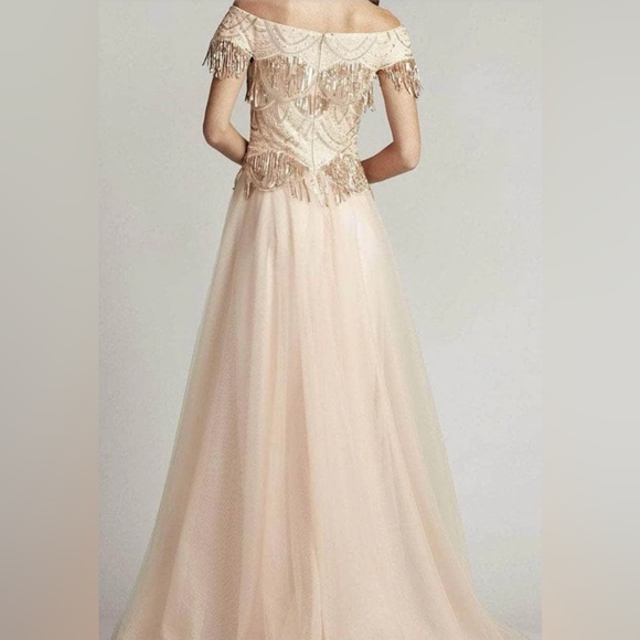 Tadashi Shoij Ballgown BUF22215L SIZE 14 $608 NWT - Picture 2 of 7